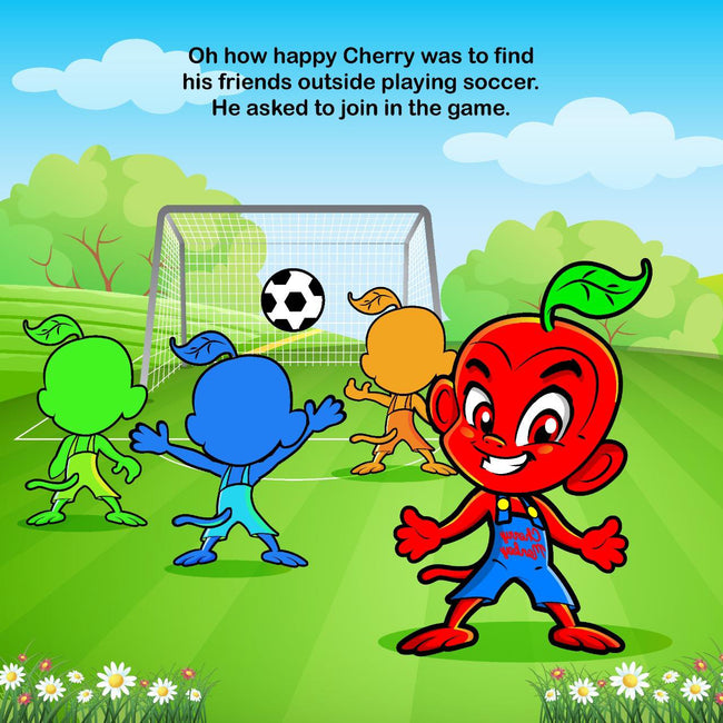 Cherry Monkey Has A Potty Accident Book (Digital)