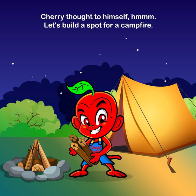 Cherry Monkey Has A Sleepover Book (Paperback)