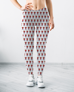 Cherry Peace Sign Leggings