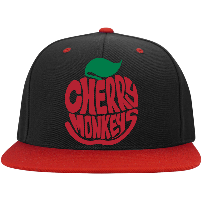 Cherry Monkeys Flat Bill High-Profile Snapback Hat