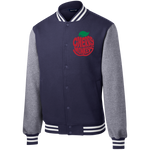 Cherry Monkeys Fleece Letterman Jacket