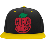 Cherry Monkeys Flat Bill High-Profile Snapback Hat