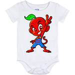 Cherry Peace Sign Baby Onesie