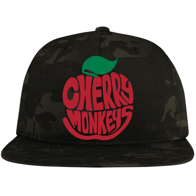 Cherry Monkeys Flat Bill High-Profile Snapback Hat