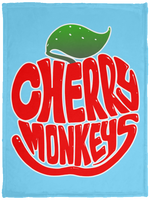 Cherry Monkeys Fleece Blankets
