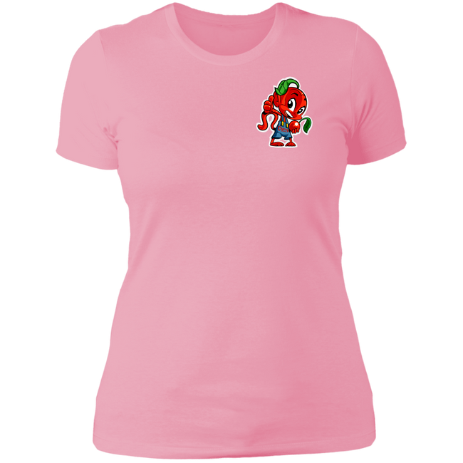 Cherry Thumbs Up Ladies' Boyfriend T-Shirt