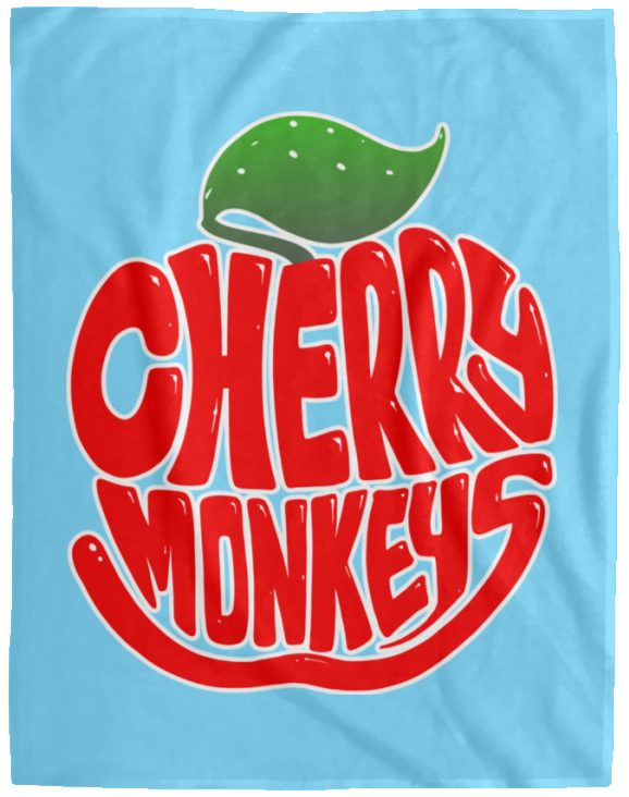 Cherry Monkeys Fleece Blankets