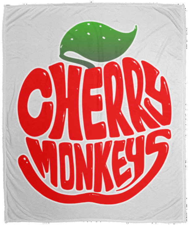 Cherry Monkeys Fleece Blankets