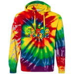 Cherry Monkeys Adult Unisex Tie-Dyed Pullover Hoodie