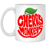 Cherry Monkeys White Coffee Mugs