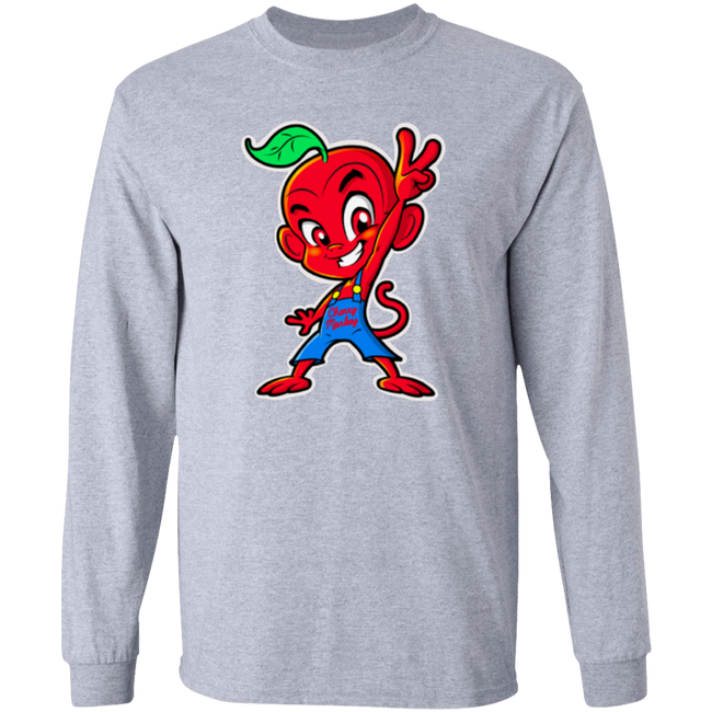 Cherry Peace Sign LS T-Shirt