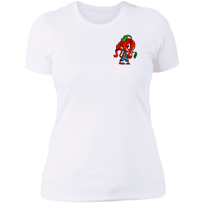 Cherry Thumbs Up Ladies' Boyfriend T-Shirt