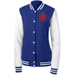 Cherry Monkeys Ladies' Fleece Letterman Jacket
