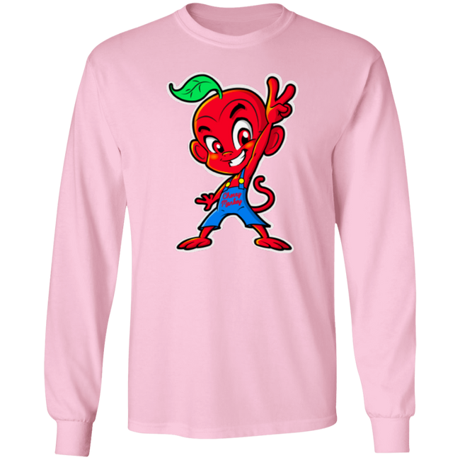 Cherry Peace Sign LS T-Shirt