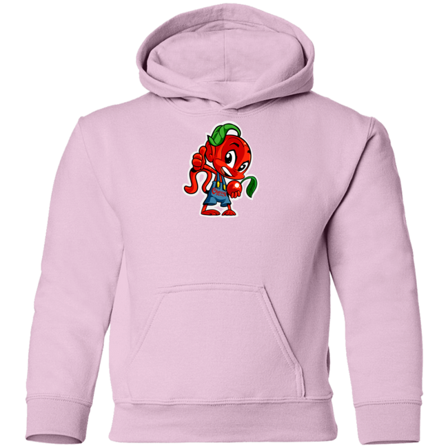 Cherry Thumbs Up Kids Pullover Hoodie