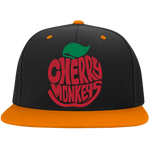 Cherry Monkeys Flat Bill High-Profile Snapback Hat