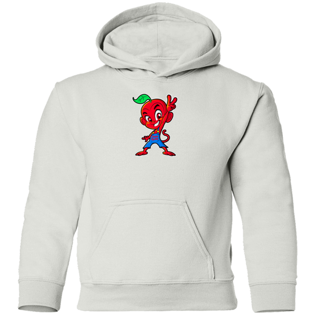 Cherry Peace Sign Kids Pullover Hoodie