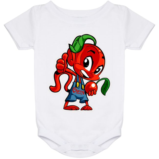 Cherry Thumbs Up Baby Onesie