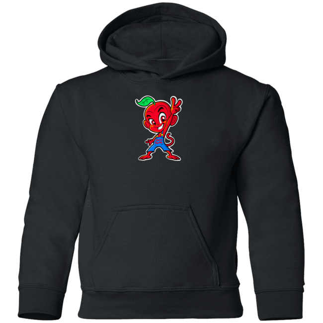 Cherry Peace Sign Kids Pullover Hoodie