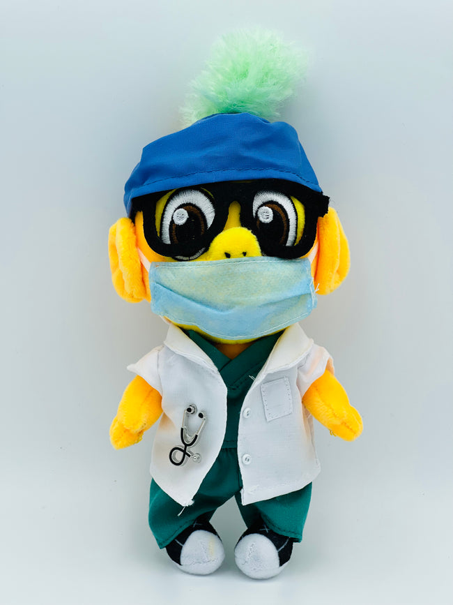 Cherry Monkeys 6" Plushy Doctor Outfit