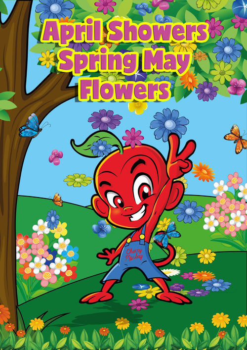 April Showers Spring May Flowers Book (Digital)