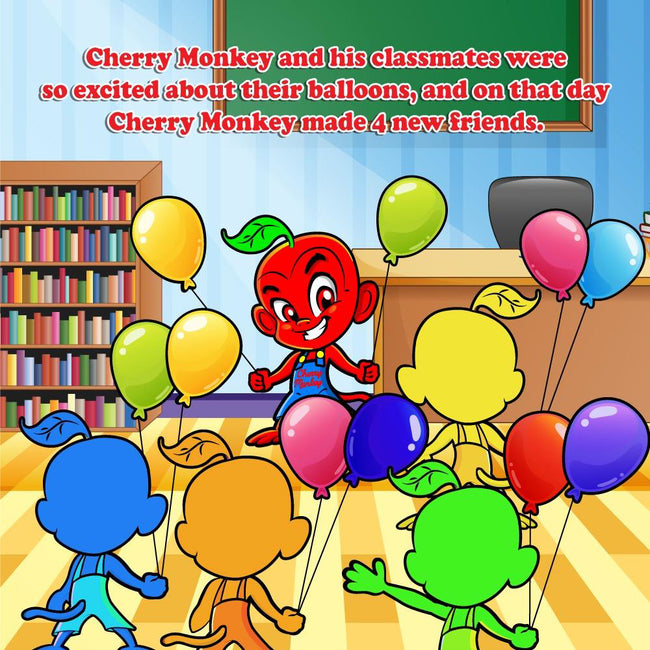Cherry Monkey Goes To School Book (Digital)