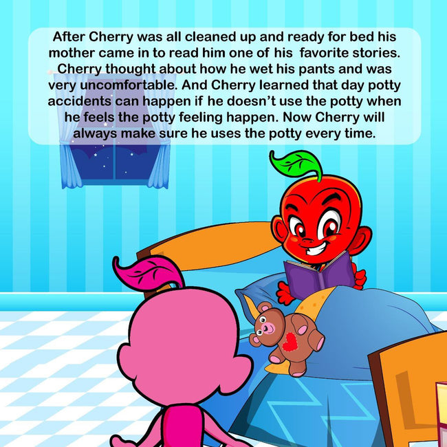 Cherry Monkey Has A Potty Accident Book (Paperback)
