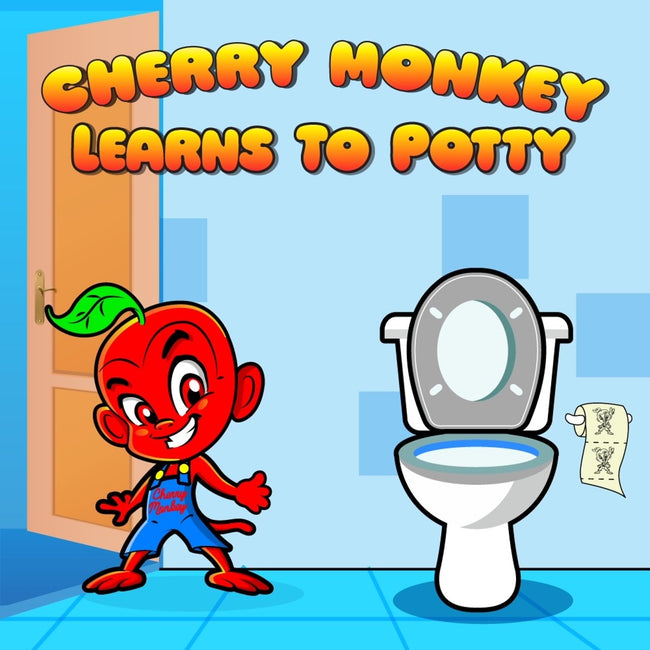 Cherry Monkey Learns To Potty Book (Paperback)