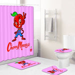 Cherry Monkey Bathroom Set 4pc