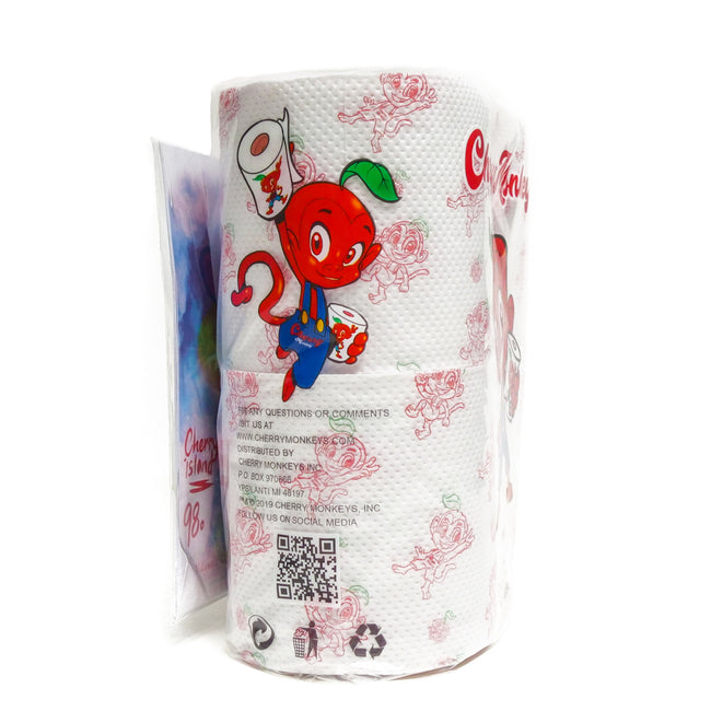 Cherry Monkeys Toilet Paper "Virgin Wood"